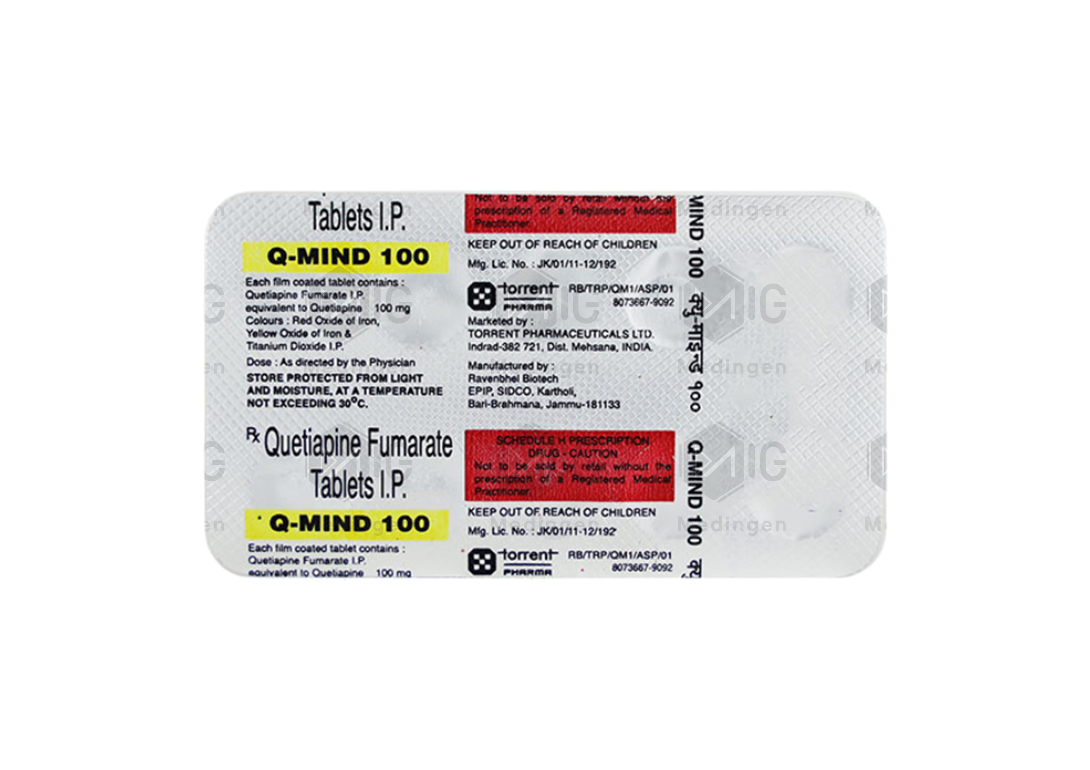 Q MIND 100MG